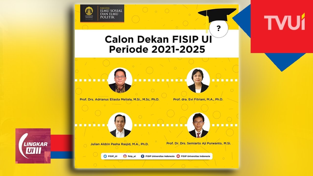 Video Profil Calon Dekan FISIP UI Prof Dr Drs Semiarto Aji 