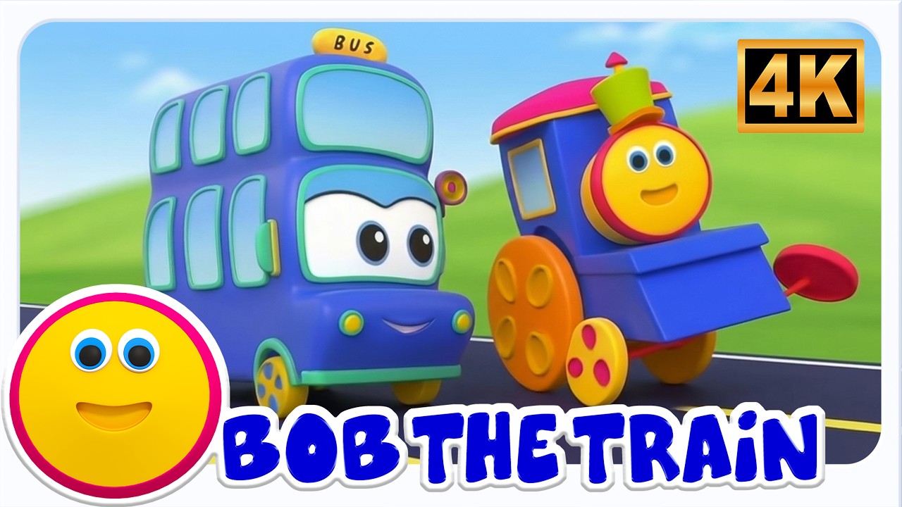 Die Räder vom Bus Drehen sich Rundherum 🚌 Kinder Cartoon und Kinderlieder auf Deutsch