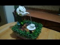 اشغال يدوية سهلة وبسيطة waterfall fountain water fountain
