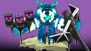 MEGA Mutant Warden in Ender World Minecraft