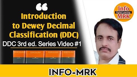 Introduction to Dewey Decimal Classification 23rd edition |Info MRK