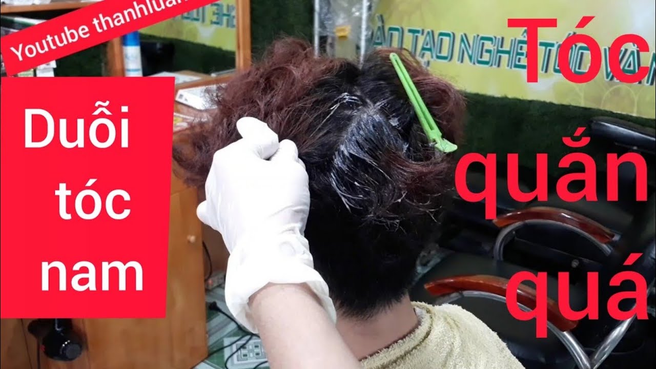 duỗi tóc nam phồng New 2022 duỗi tóc nam siêu đẹp - male hair straightener