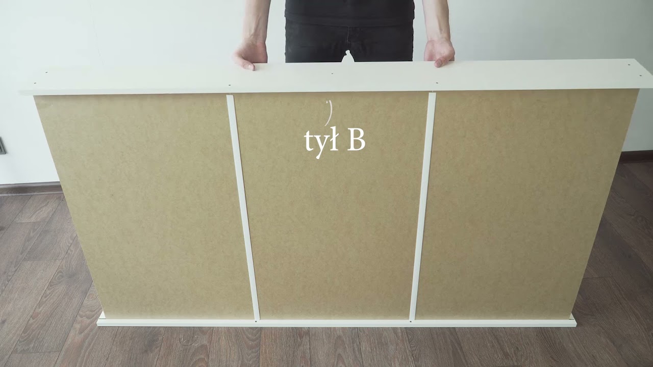 Instrukcja montażu szuflady do łóżek 160x80, 180x80, 180x90 oraz 200x90  marki BABY BOO - YouTube