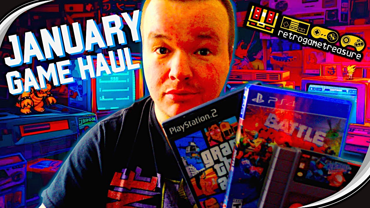 January Retro Games Haul | Five Absolute Gems!
