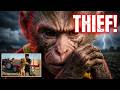 Piko Monkey Farmer  UNBELIEVABLE Rescue Lion Cub from Evil Thief!