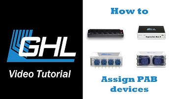 Adding PAB-devices via GHL Control Center