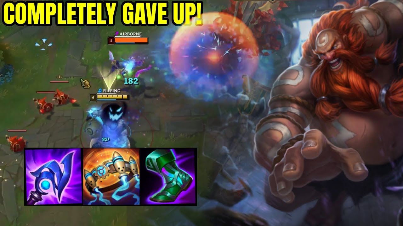 I WENT FULL DAMAGE GRAGAS MID AND OH MY GOD THIS GAME IS FLAWLESS! (HWEI MELTDOWN)