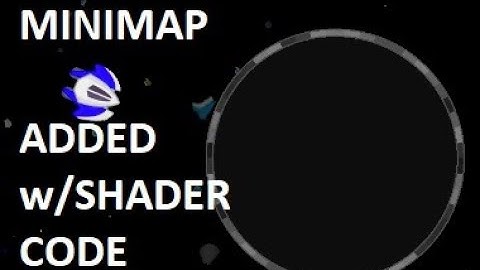 OpenGL   Space Arena   Minimap Shader Code