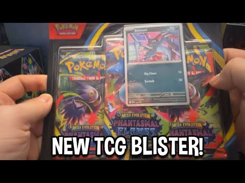 New Mega Evolution Phantasmal Flames Blister! Birthday Surprise!