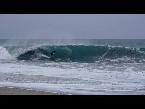 Surfing the Hurricane Hilary Swell in Newport Beach with Lucas 'Chumbo' Chianca