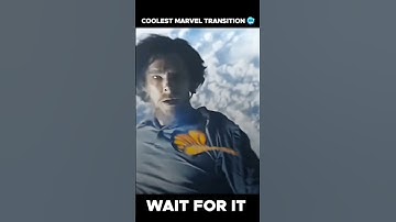 COOLEST MARVEL TRANSITION 🥶 #marvel #shorts #mcu #transition