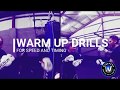 2 simple fun warm up drills for speed and timing