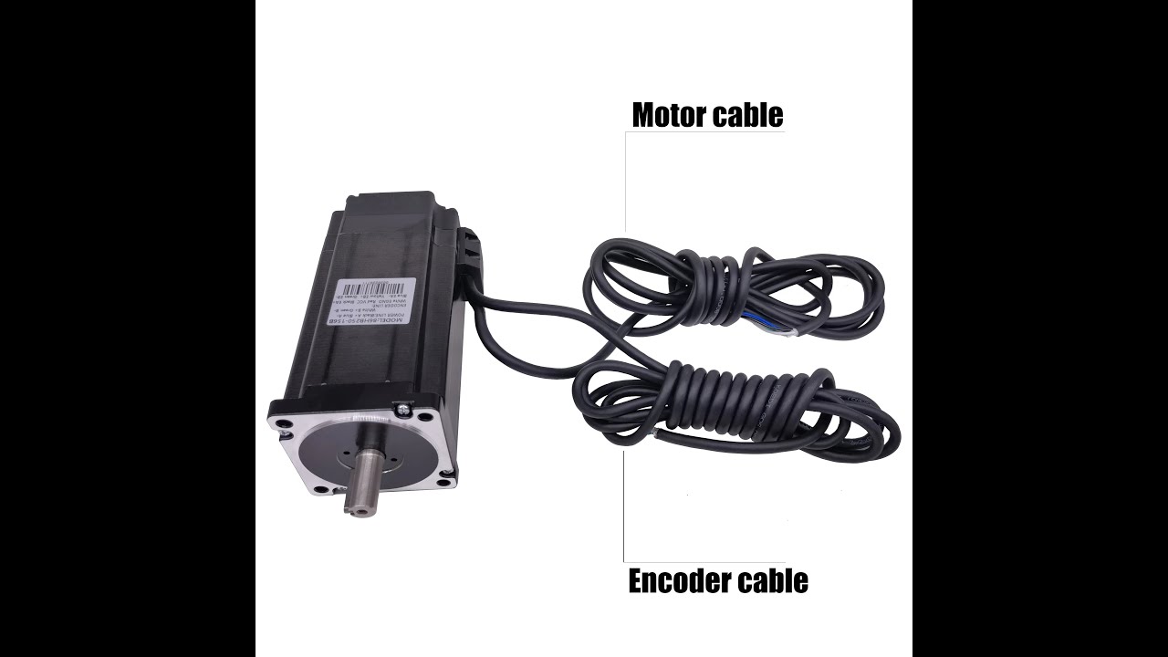 Nema 34 12 5N m Closed Loop Stepper Motor Kit Hybird Servo Driver ...