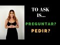 Pedir vs Preguntar, to ask in Spanish, learn when to use each