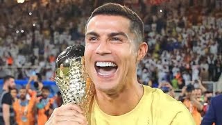 The Trophy of Ronaldo, and scorer of Ronaldo and célébrating😱😱😱😱😱