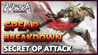 Spear Moveset, Combos, Hidden OP Attack | Naraka Bladepoint