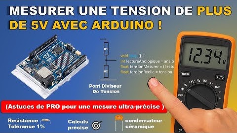 Astuces pour mesurer un tension de manière ultra précis avec un Arduino