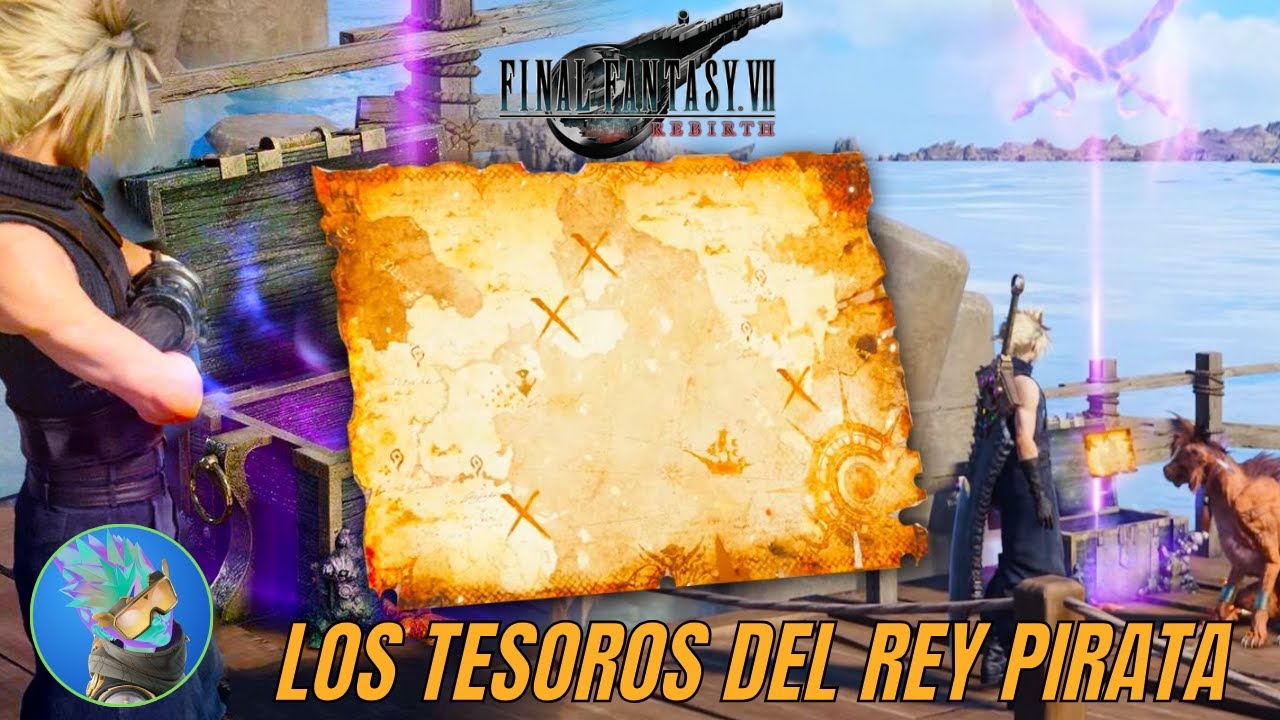 Final Fantasy VII Rebirth - Buscando el tesoro del Rey Pirata- Part 43 ...