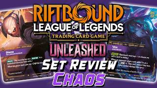 RIFTBOUND TCG EVERY CHAOS CARD in Set 3 RANKED! | Unleashed Set Review RIFTBOUND TCG EVERY CHAOS CARD in Set 3 RANKED! | Unleashed Set Review