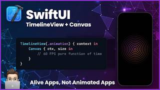 SwiftUI Canvas & TimelineView — 60 FPS Animation Done Right (2026)