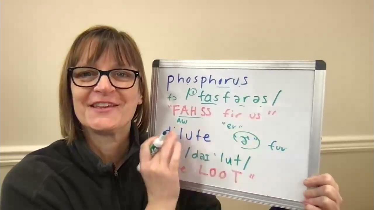 How to Pronounce Chemical, Chemistry, Phosphorus and Dilute YouTube