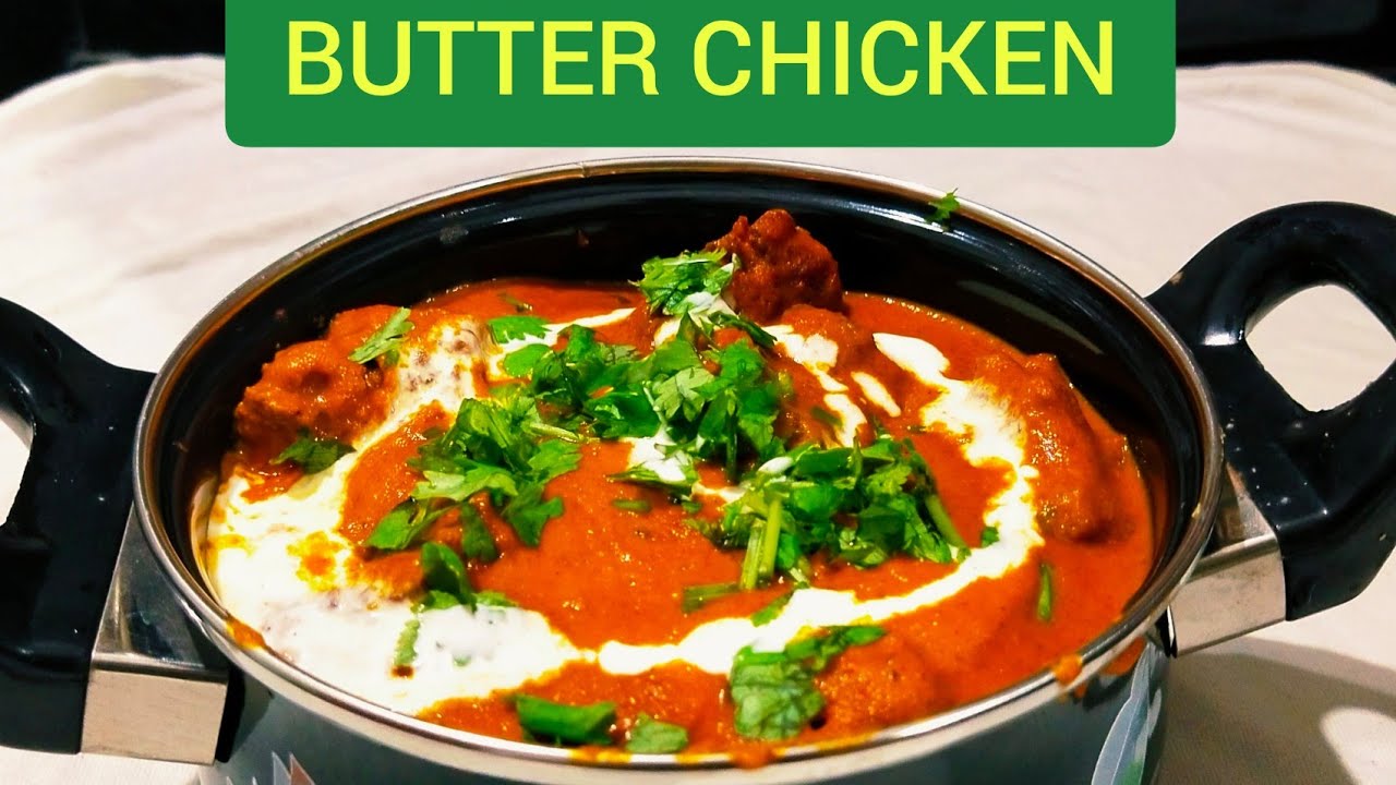 BUTTER CHICKEN MALAYALAM RECIPIE JESYS FOOD COURT YouTube