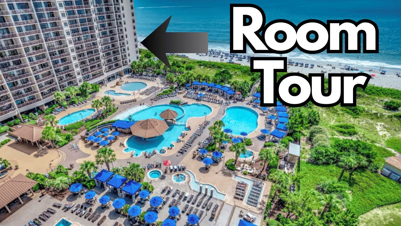 North Beach Resort and Villas - Flat One Bedroom Luxury Villa Room Tour - North Myrtle Beach, SC