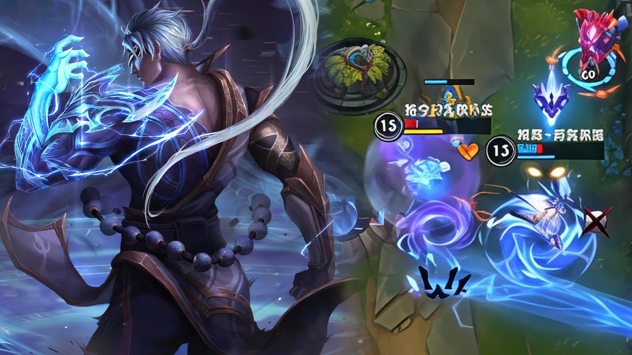 wild Rift lee sin - top 1 lee sin storm dragon Gameplay rank master