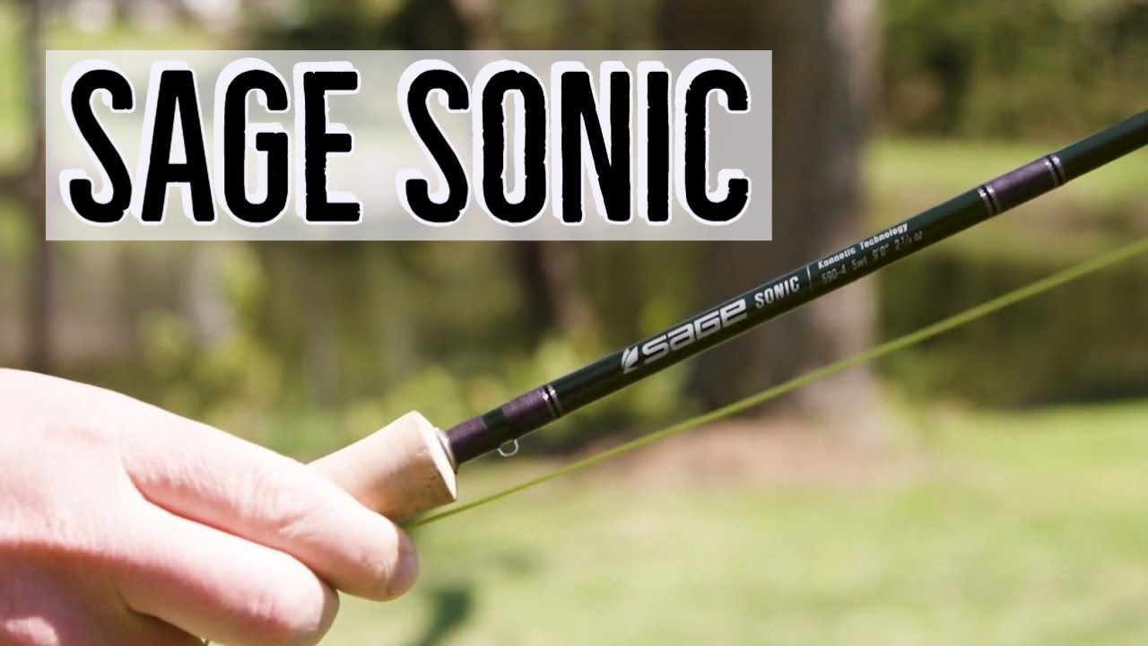 Sage  R8 CORE 590-4 Fly Fishing Rod 5 Weight, 9ft