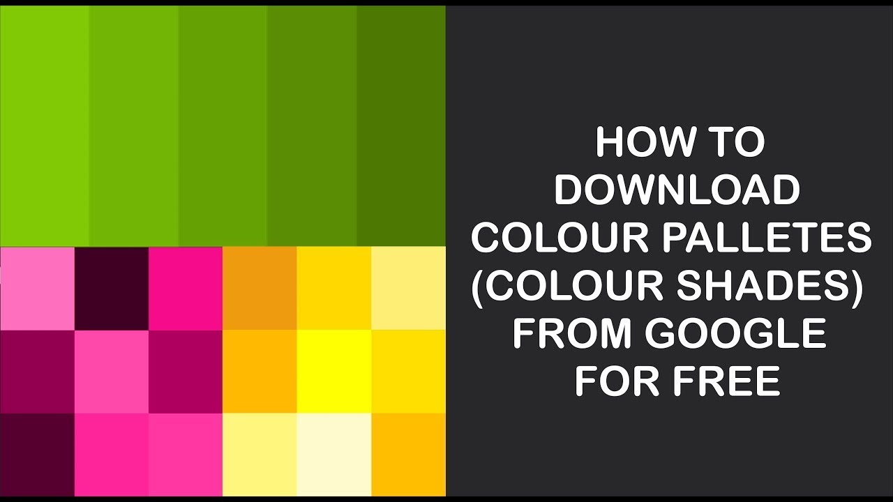 How To Download Colour Gradients For Free - Colour Shades - Colour ...