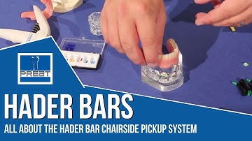 The Hader Bar Chairside Pickup System By  PREAT Corporation