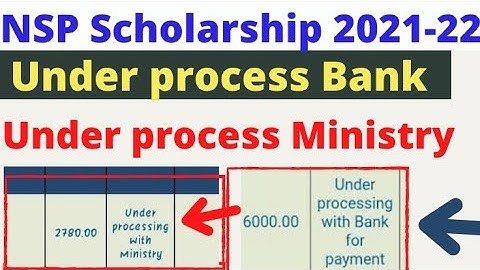PFMS new update ! All fresh nsp application 2021-22 ! under process bank account / ministry process