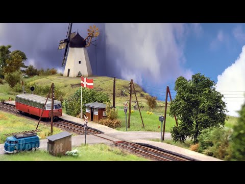 Odsherreds Modeljernbane Denmark - A colourful and detailed