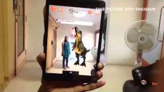 Augray -Take a picture with Trex | An Augmented Reality Campaign
