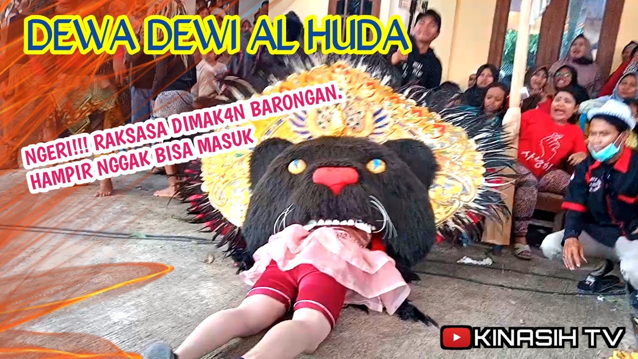 Barongan Dewa Dewi Makan Raksasa Di Lerep Karangawen