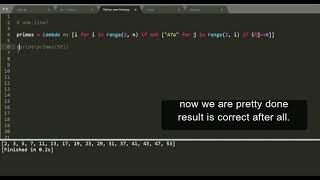 python - Find all prime numbers in an interval.