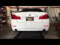 2011 535i BMW muffler delete