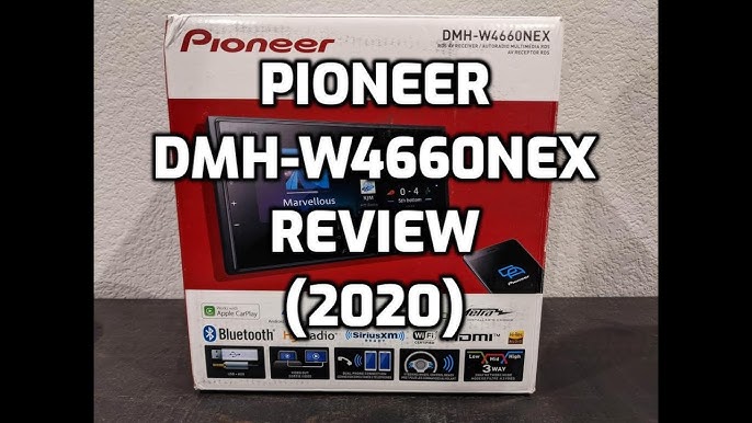 Pioneer DMH-130BT Double Din 6.8 Touchscreen Bluetooth Car Stereo  Receiver, Android / Apple iOS 