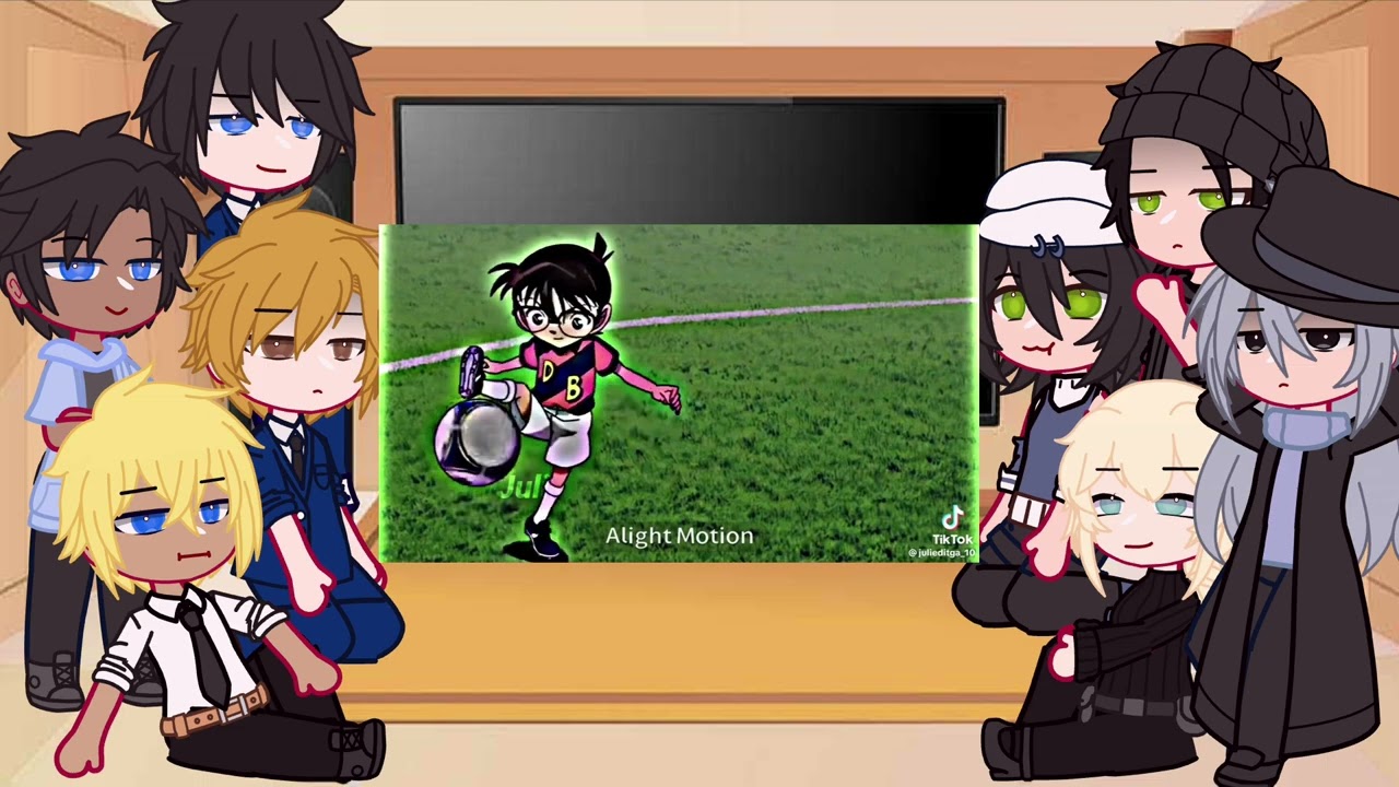 Detective Conan + Magic Kaito react to Conan [ AllConan/AllShinichi ] by: [ QIANA💦 ]