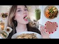 what i eat in a week 🍰 (busy + realistic) 🍵