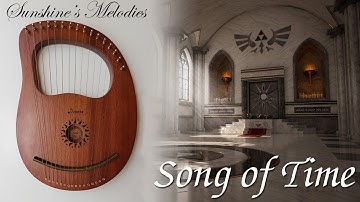 Song of Time - The Legend of Zelda | Lyre Harp Tutorial (with notes)