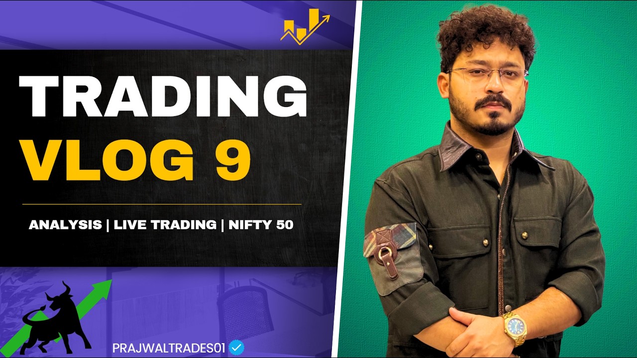 Trading Vlog 9 | Trading nifty 50 | June 23 Trade | Intraday