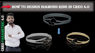 Creo Tutorial | Ring Modeling Jewellery Design | Sanket Kathiwale
