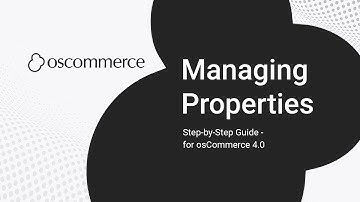 osCommerce Properties – Organize & Customize Product Attributes Easily