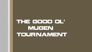 The good old mugen AI tournament Semi Final #2