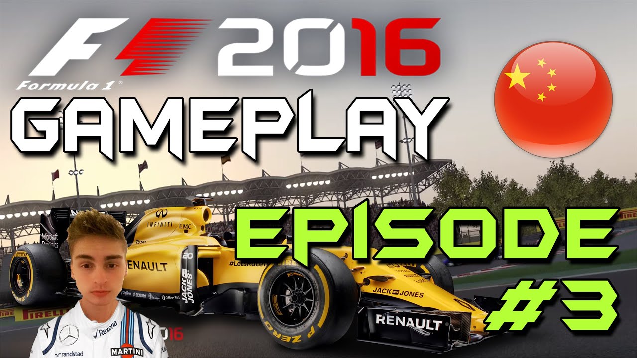 F1 2016 | Career Mode Gameplay | #3 | China!