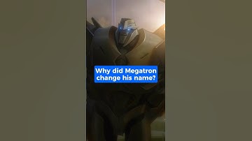 Why Did Megatron CHANGE His Name? | Aligned Continuity