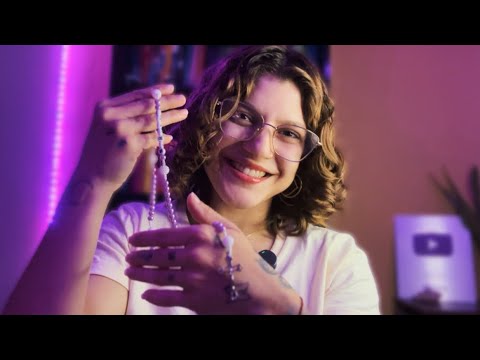 ASMR Benzimento com terço para afastar a negatividade 💕