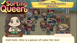 Let's Try: Sorting Queen 👑✨ | Silent Gameplay | Chapter 1: Convenience Store