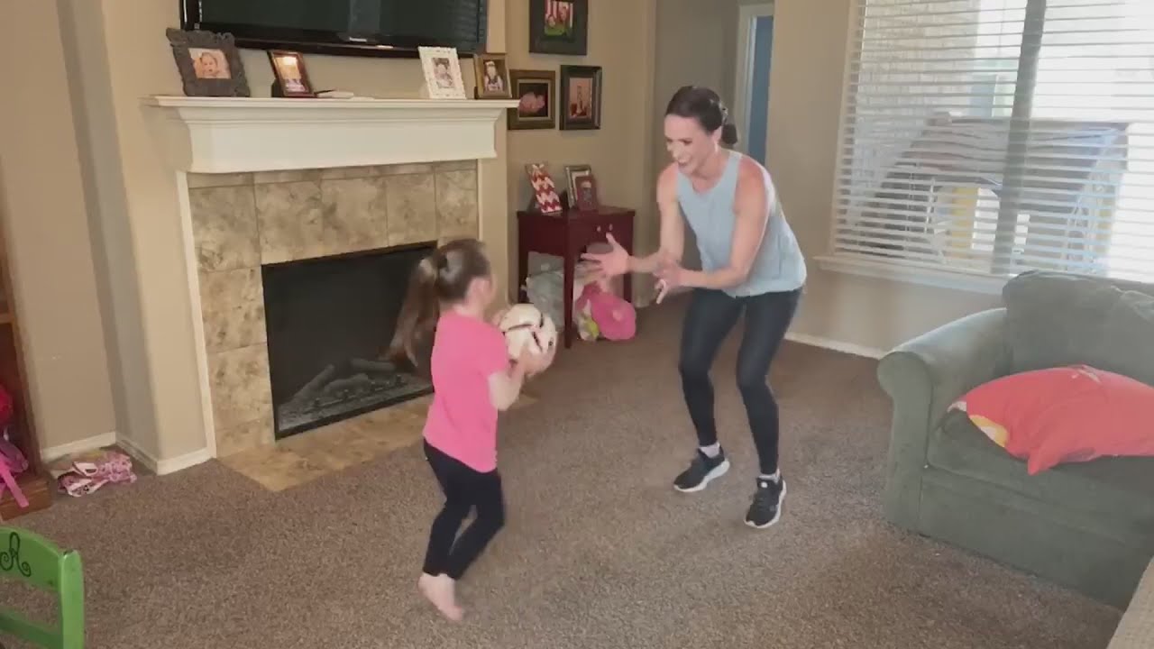 TNF - Brittany Rutherford offers home exercises for you and your kids ...